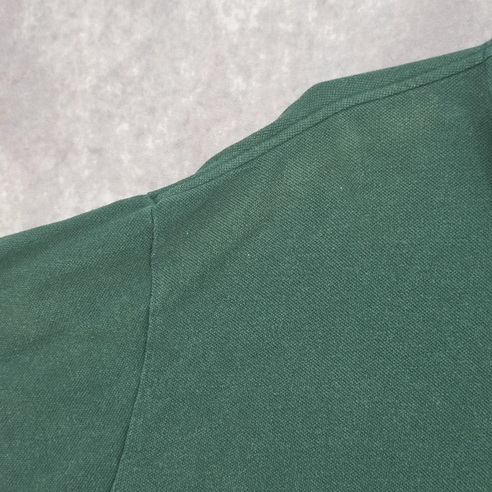 Vtg Polo Ralph‎ Lauren Short Sleeve Polo Shirt Mens XXL Green Preppy Made In USA